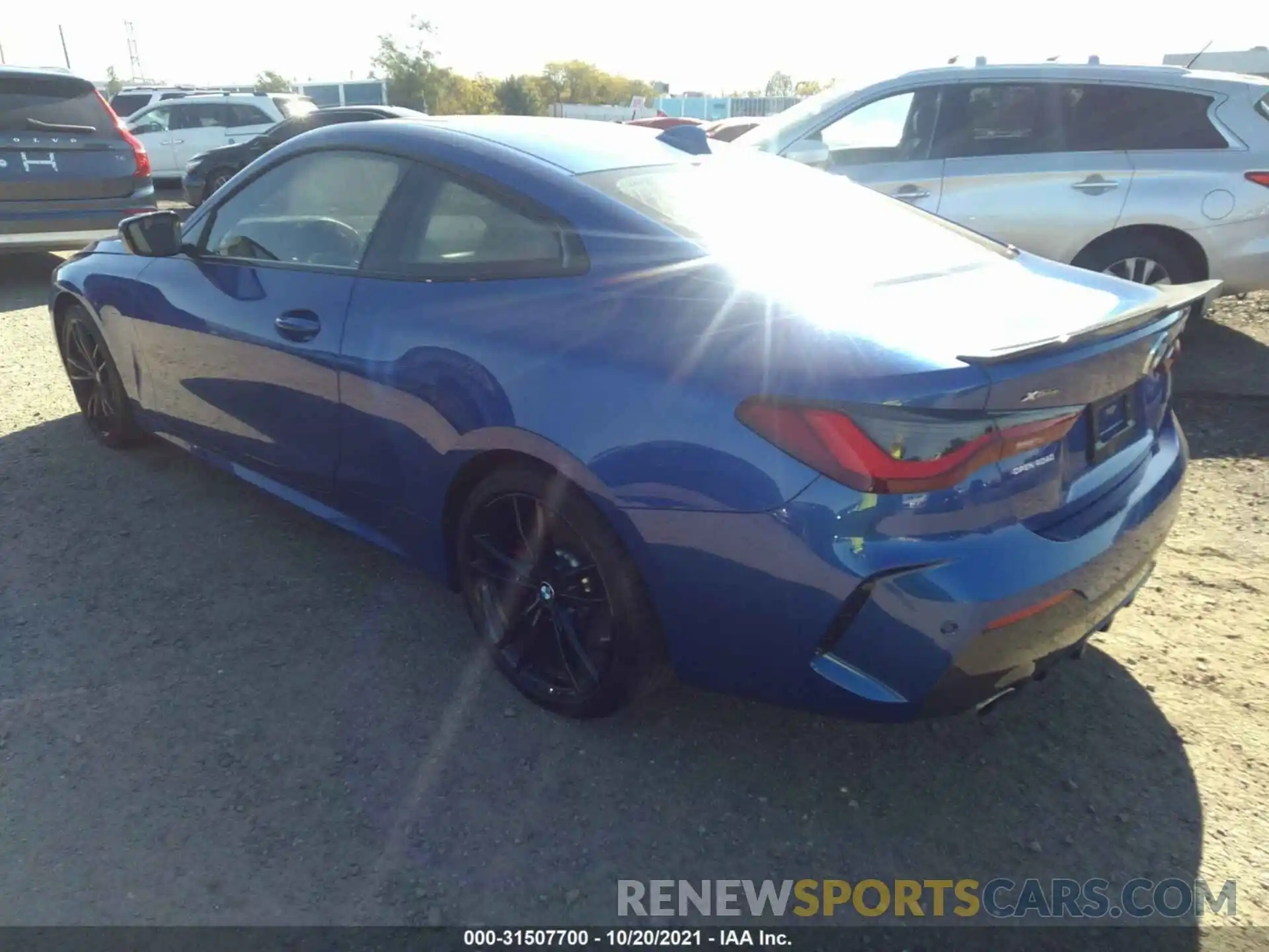 3 Photograph of a damaged car WBA73AP08MCE72646 BMW 4 SERIES 2021