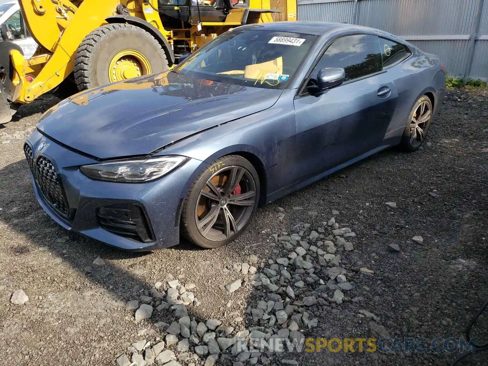 2 Photograph of a damaged car WBA73AP08MCF47779 BMW 4 SERIES 2021