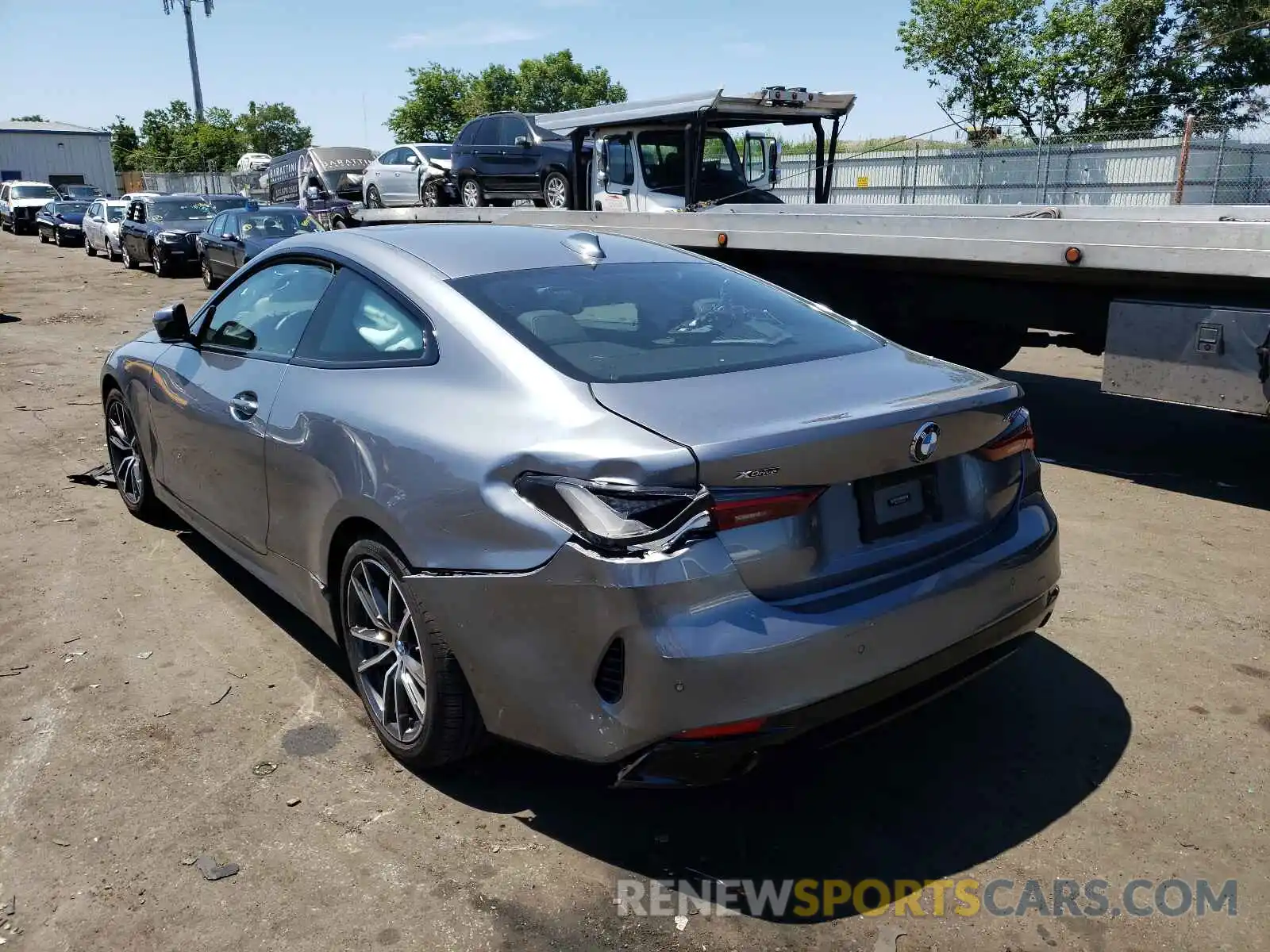 3 Photograph of a damaged car WBA73AP08MCG04238 BMW 4 SERIES 2021