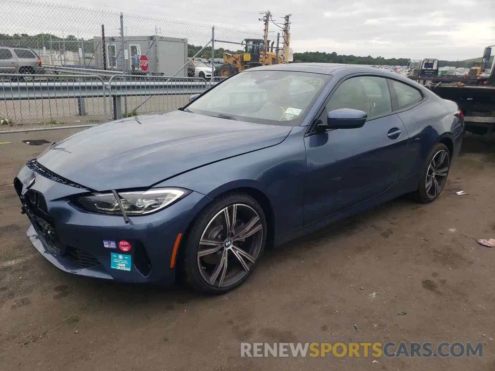 2 Photograph of a damaged car WBA73AP09MCG09450 BMW 4 SERIES 2021