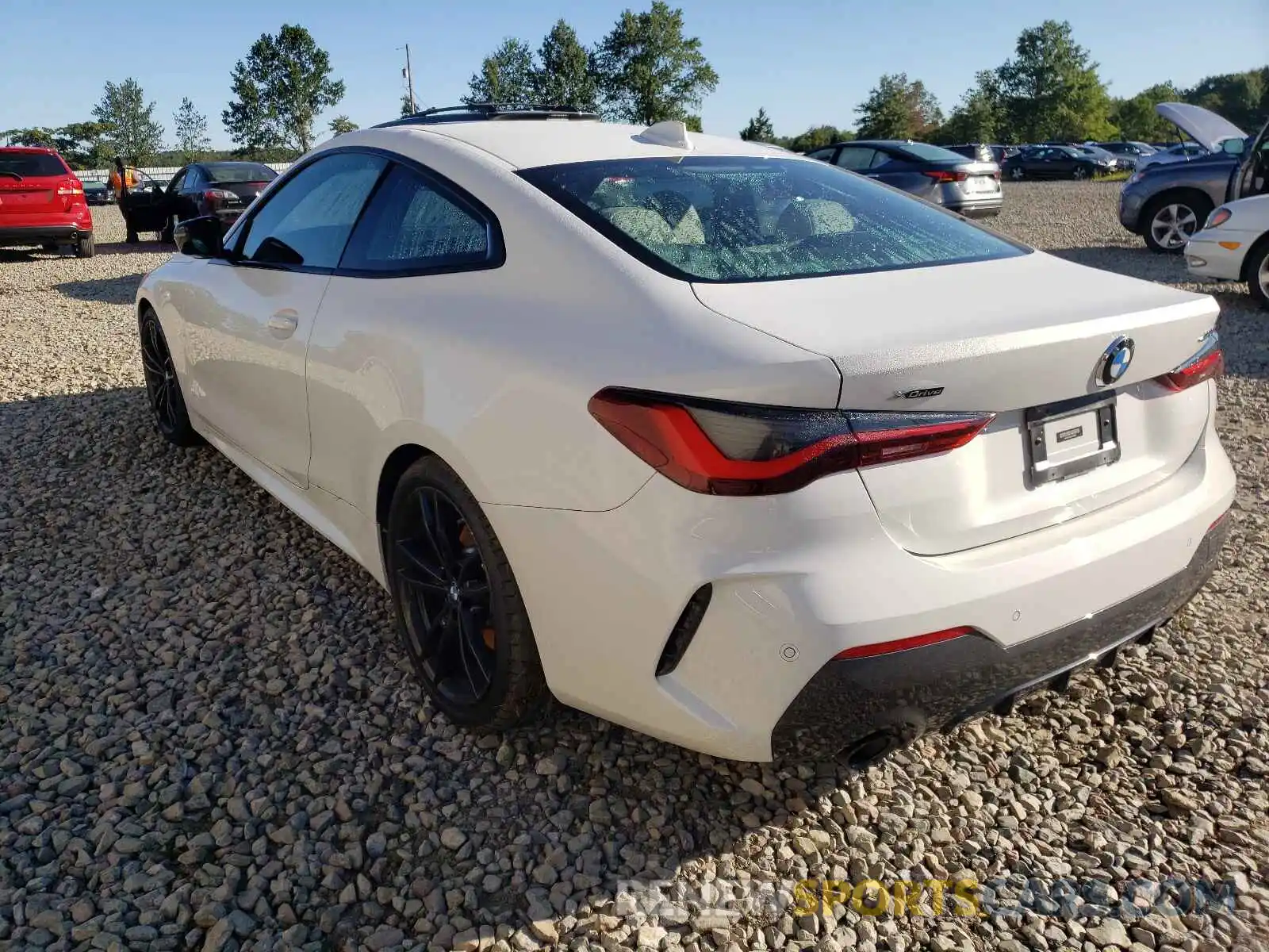 3 Photograph of a damaged car WBA73AP0XMCF66902 BMW 4 SERIES 2021