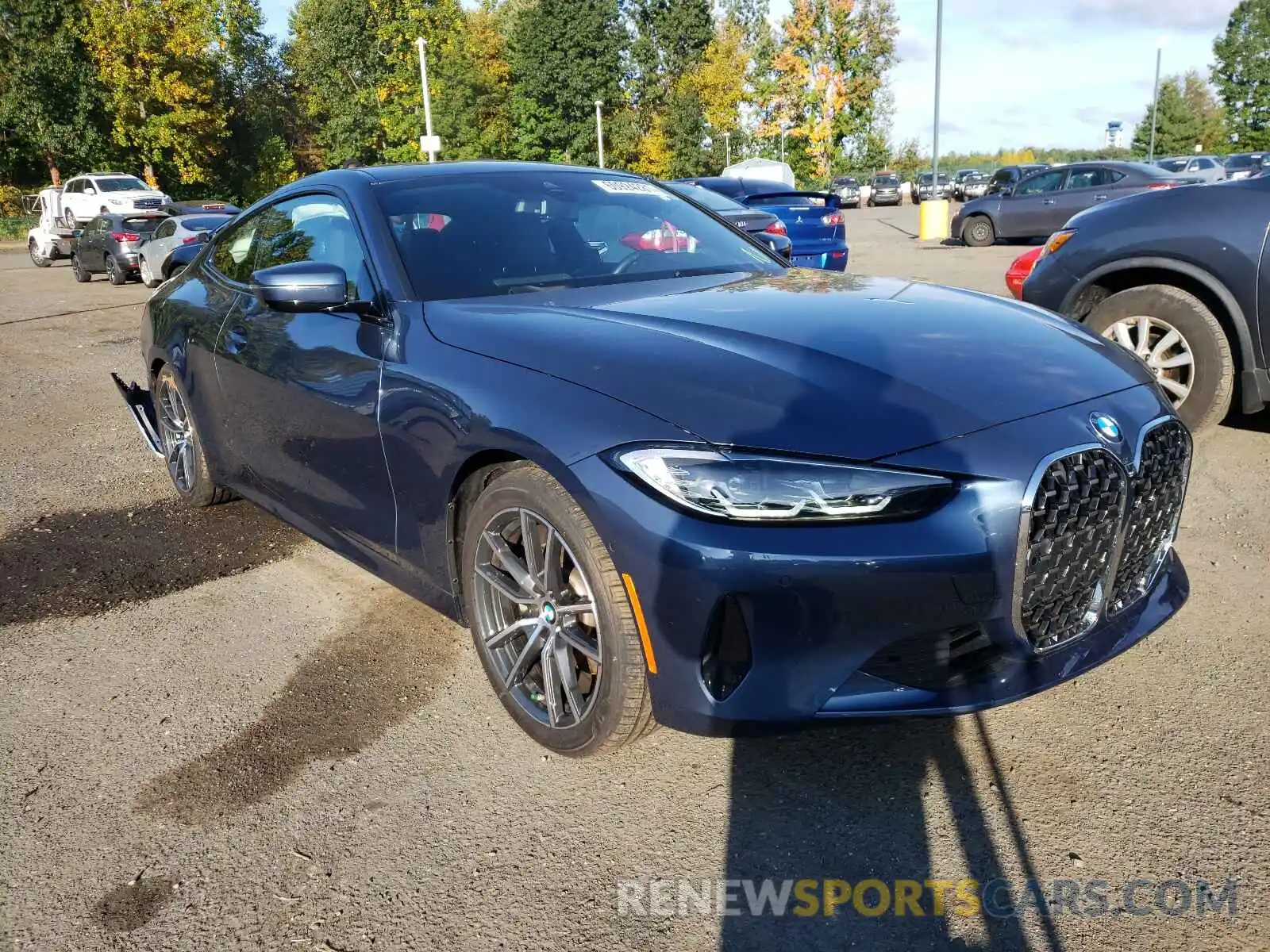 1 Photograph of a damaged car WBA73AP0XMCG83105 BMW 4 SERIES 2021