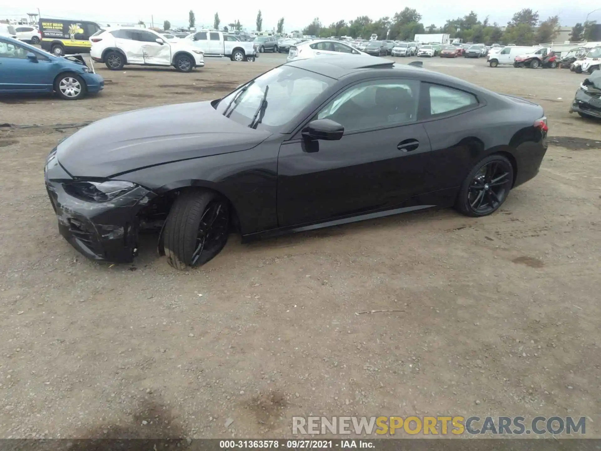 2 Photograph of a damaged car WBA13AR01NCH84702 BMW 4 SERIES 2022