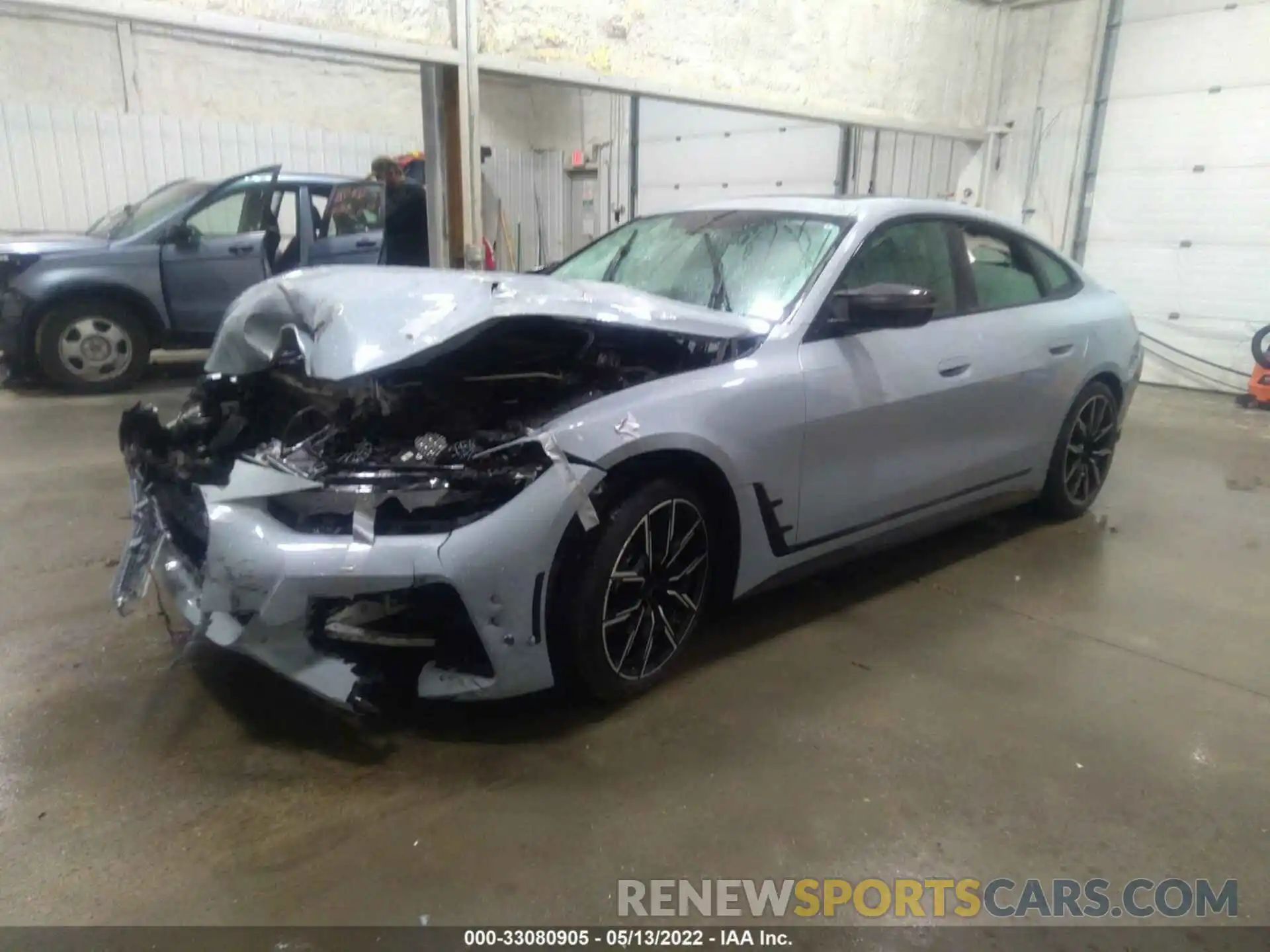 2 Photograph of a damaged car WBA13AW07NFL84238 BMW 4 SERIES 2022