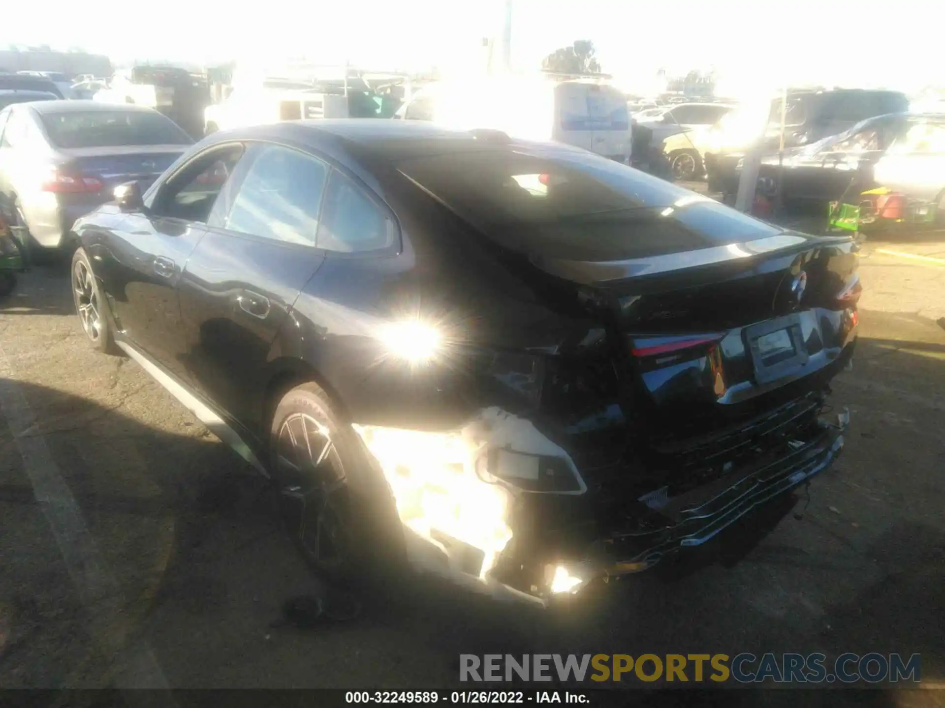 3 Photograph of a damaged car WBA13AW08NFL76584 BMW 4 SERIES 2022