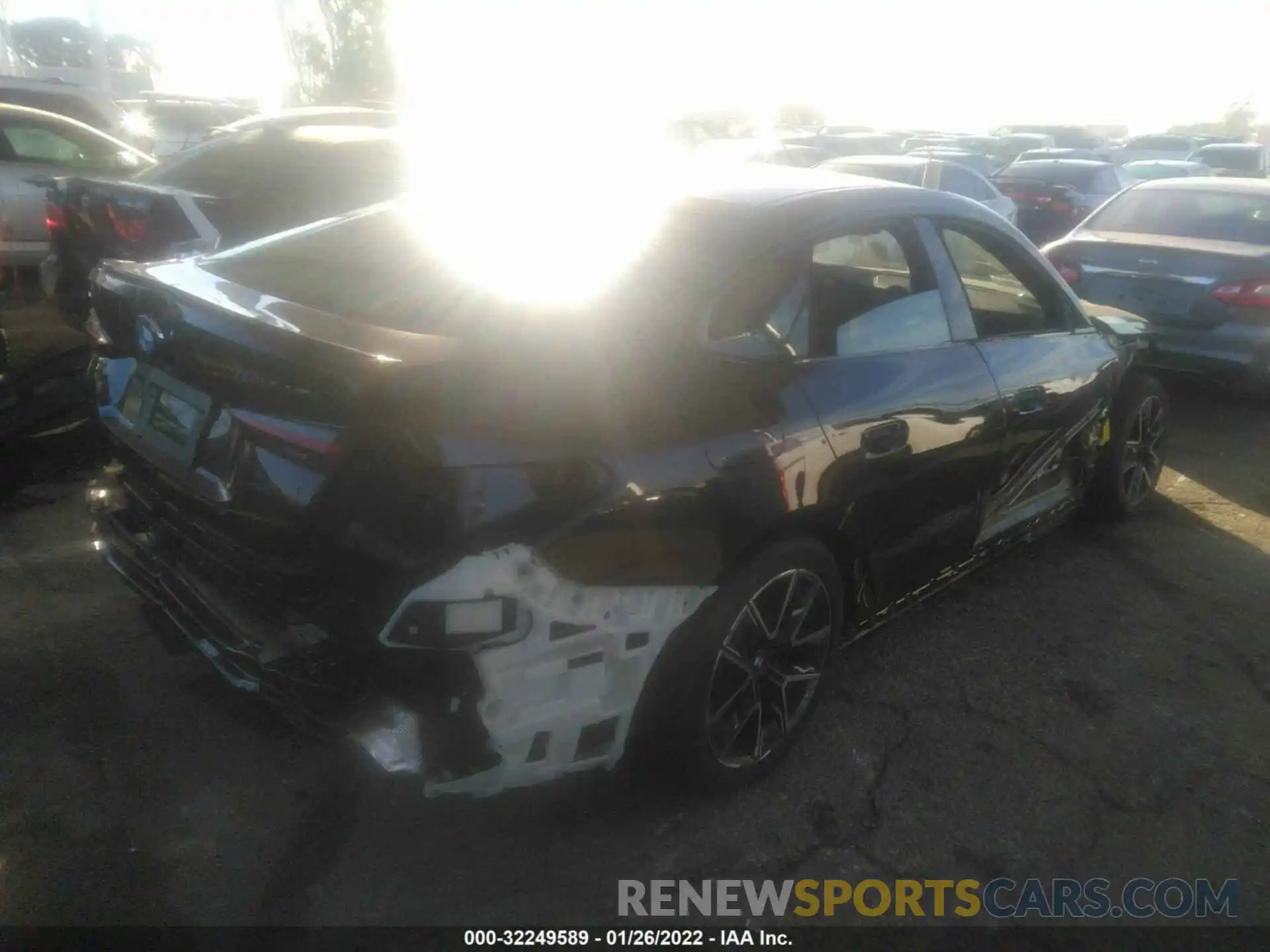 4 Photograph of a damaged car WBA13AW08NFL76584 BMW 4 SERIES 2022