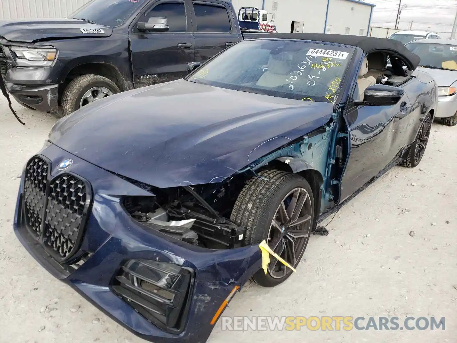 2 Photograph of a damaged car WBA23AT00NCH62896 BMW 4 SERIES 2022