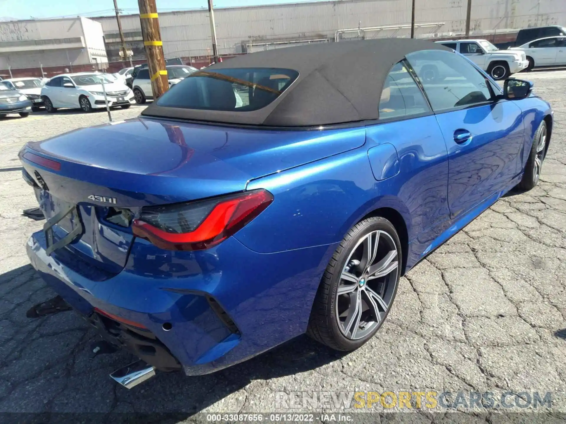 4 Photograph of a damaged car WBA23AT00NCJ61520 BMW 4 SERIES 2022