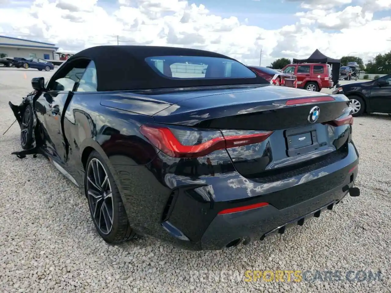 3 Photograph of a damaged car WBA23AT02NCK84591 BMW 4 SERIES 2022