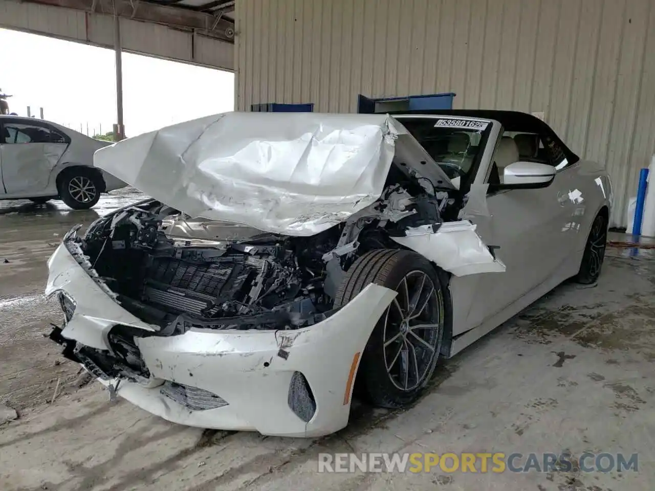 2 Photograph of a damaged car WBA23AT03NCJ02249 BMW 4 SERIES 2022