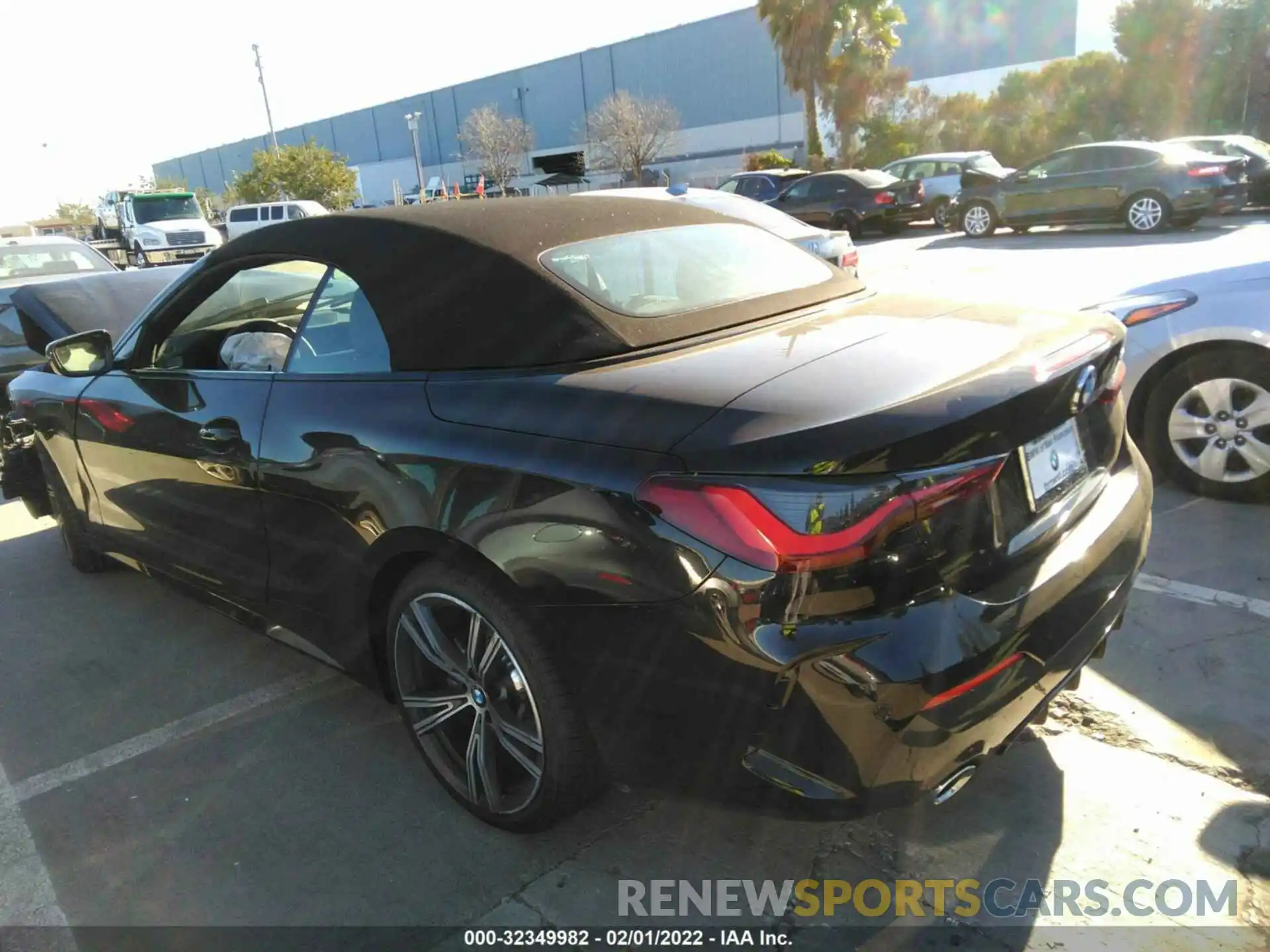 3 Photograph of a damaged car WBA23AT05NCJ54711 BMW 4 SERIES 2022