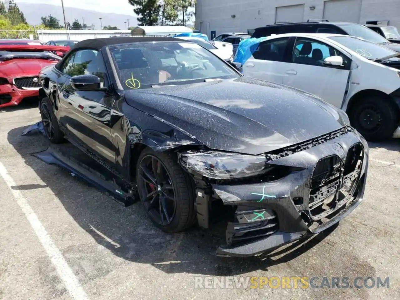 1 Photograph of a damaged car WBA23AT07NCH83244 BMW 4 SERIES 2022