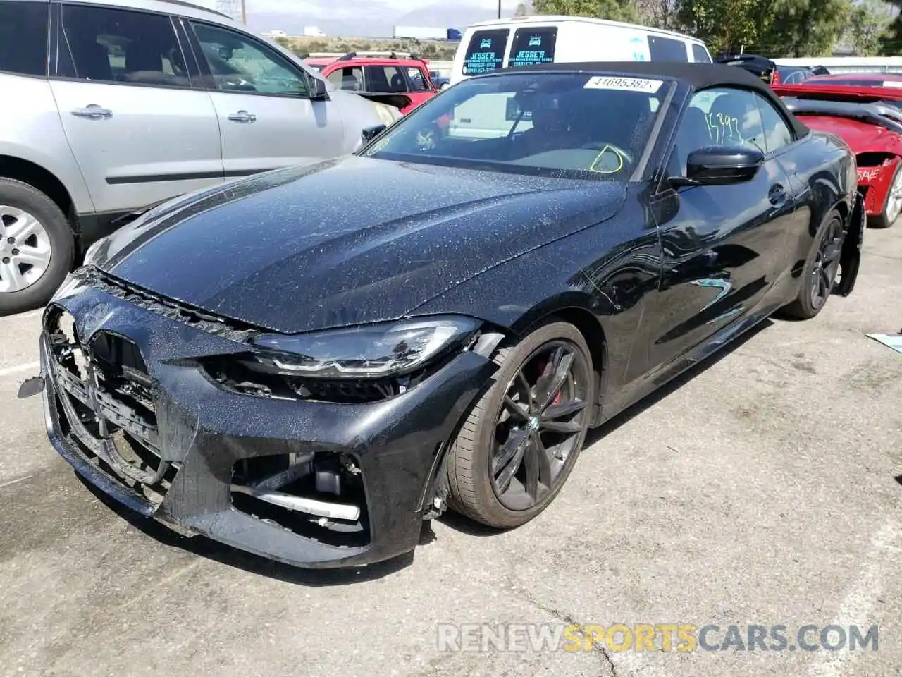 2 Photograph of a damaged car WBA23AT07NCH83244 BMW 4 SERIES 2022