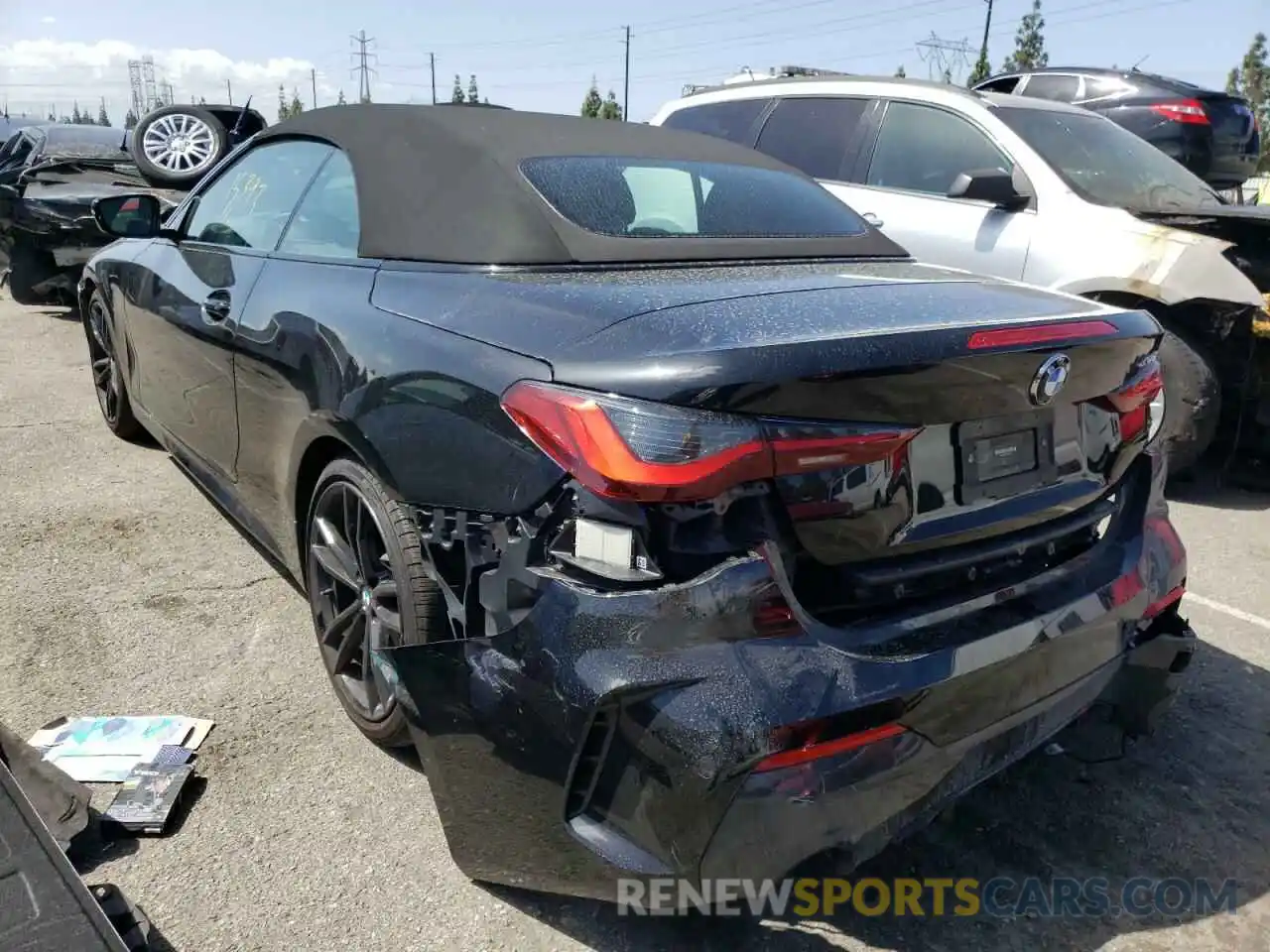 3 Photograph of a damaged car WBA23AT07NCH83244 BMW 4 SERIES 2022