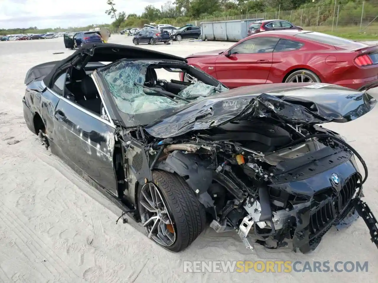 1 Photograph of a damaged car WBA23AT08NCJ04367 BMW 4 SERIES 2022