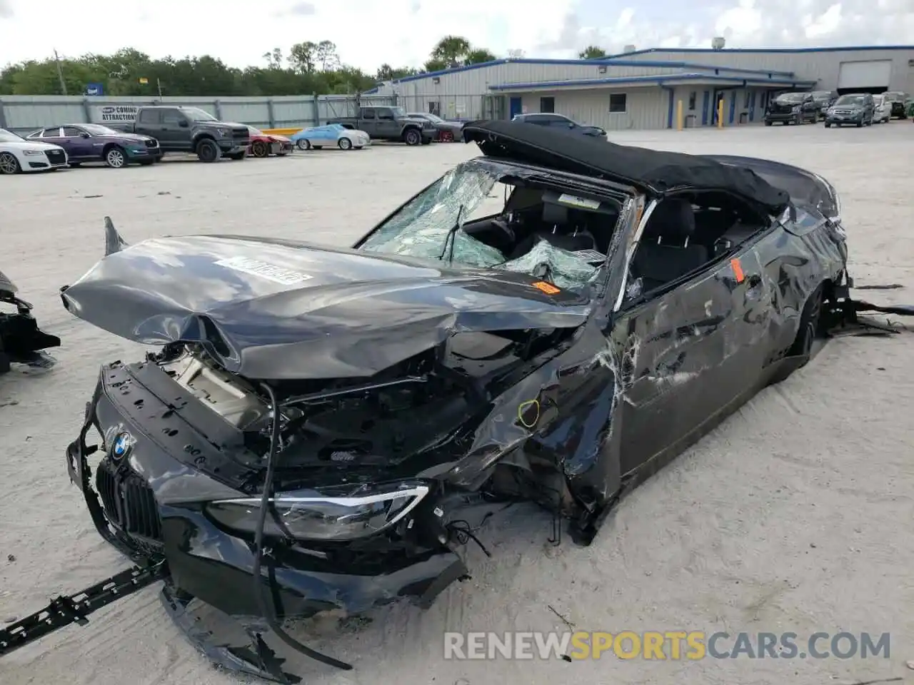 2 Photograph of a damaged car WBA23AT08NCJ04367 BMW 4 SERIES 2022