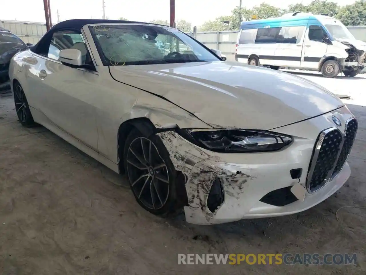 9 Photograph of a damaged car WBA23AT0XNCH99146 BMW 4 SERIES 2022