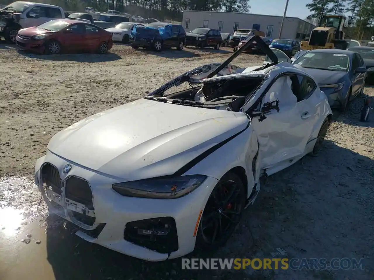 2 Photograph of a damaged car WBA53AP00NCH80273 BMW 4 SERIES 2022