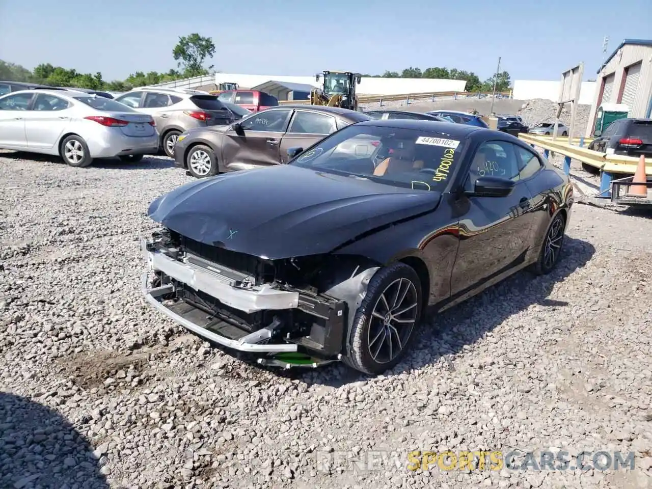 2 Photograph of a damaged car WBA53AP00NCH81083 BMW 4 SERIES 2022