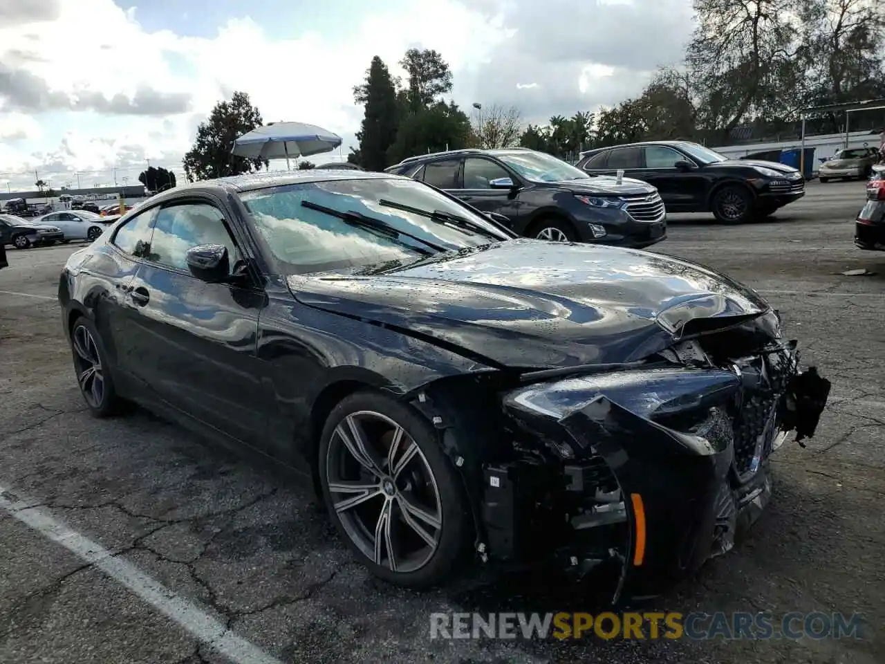 4 Photograph of a damaged car WBA53AP00NCK23909 BMW 4 SERIES 2022