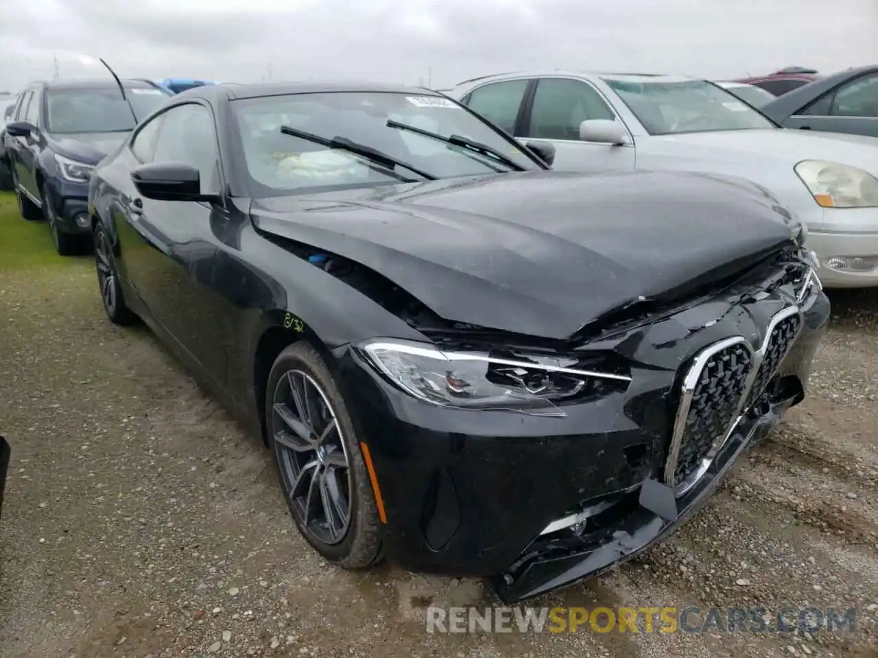 1 Photograph of a damaged car WBA53AP04NCJ04535 BMW 4 SERIES 2022