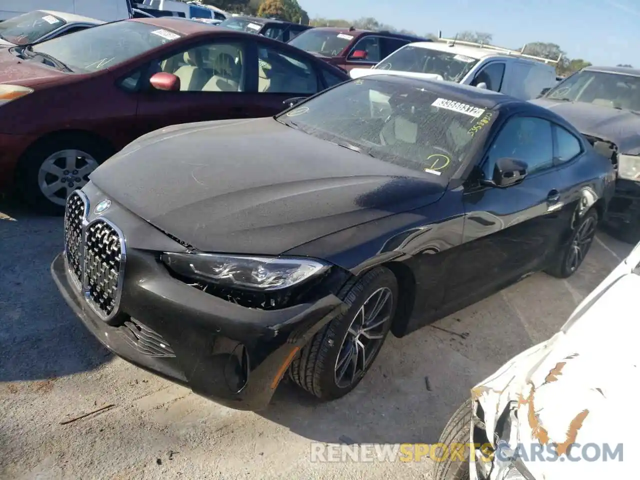 2 Photograph of a damaged car WBA53AP07NCH67553 BMW 4 SERIES 2022