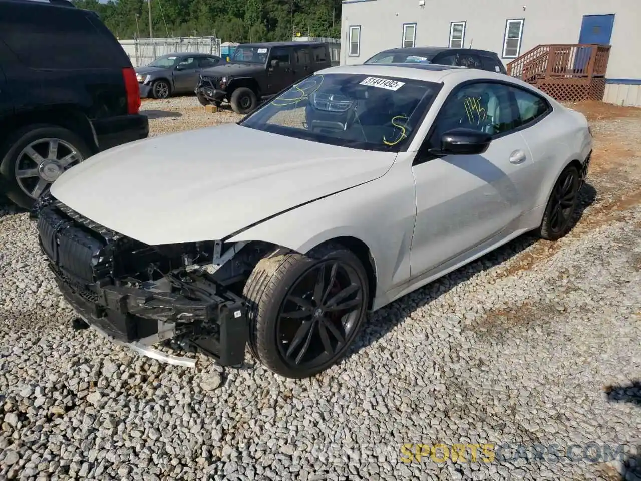 2 Photograph of a damaged car WBA53AP07NCK07156 BMW 4 SERIES 2022