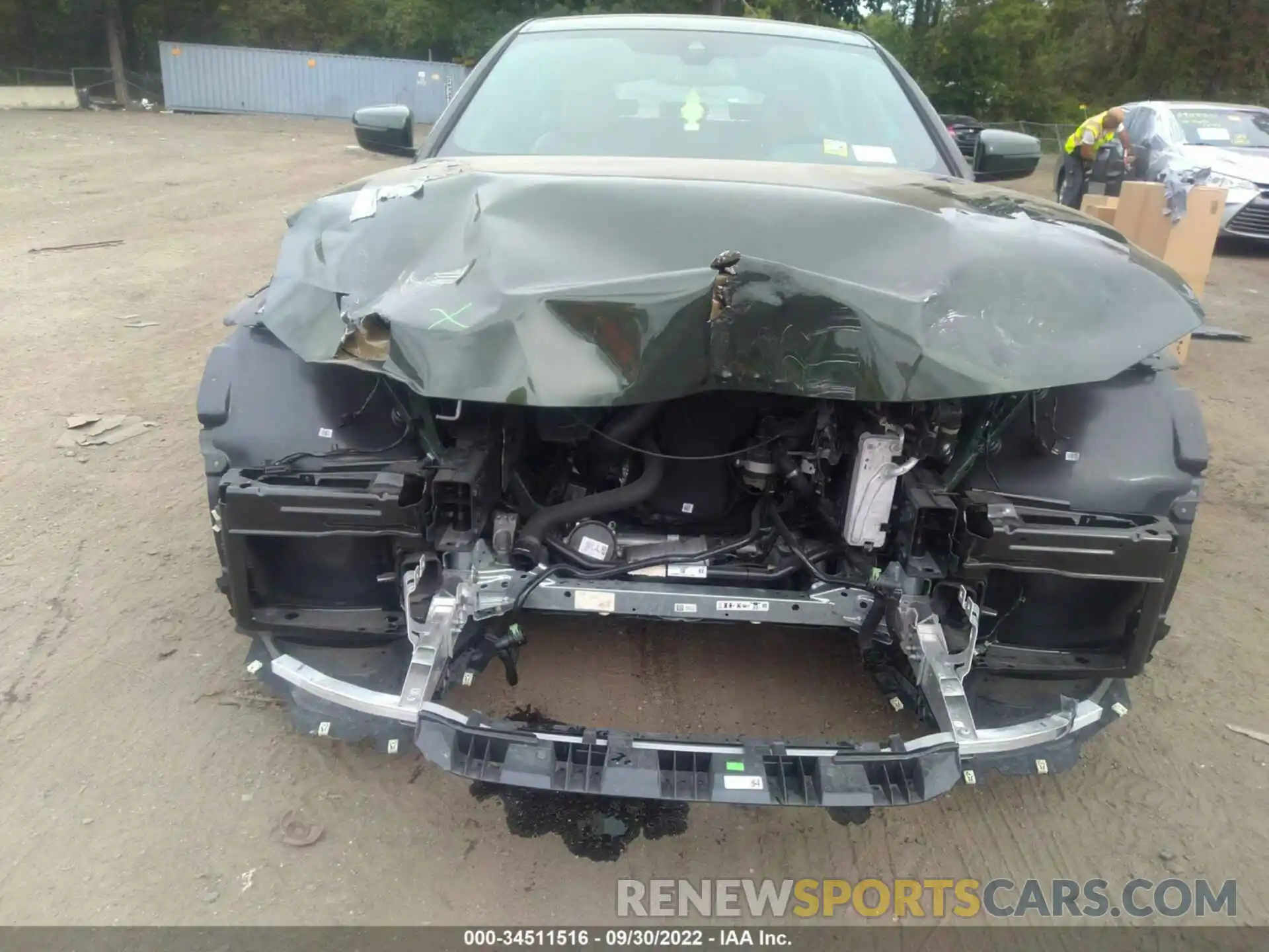 6 Photograph of a damaged car WBA63AV00NFM42665 BMW 4 SERIES 2022