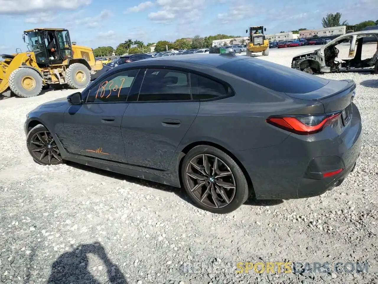 2 Photograph of a damaged car WBA63AV01NFM53089 BMW 4 SERIES 2022