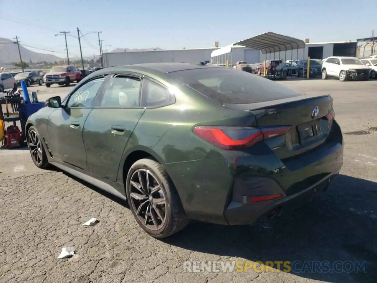 3 Photograph of a damaged car WBA63AV01NFM59538 BMW 4 SERIES 2022