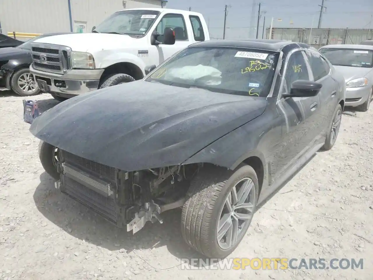 2 Photograph of a damaged car WBA63AV0XNFL95662 BMW 4 SERIES 2022