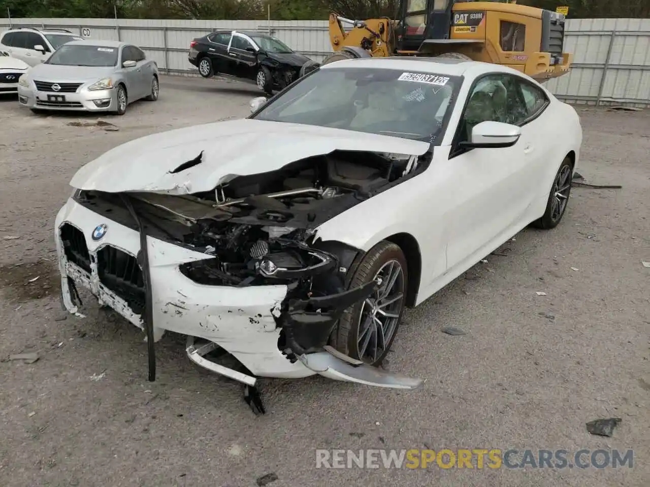 2 Photograph of a damaged car WBA73AP02NCH63211 BMW 4 SERIES 2022