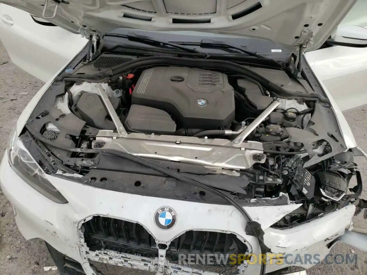 7 Photograph of a damaged car WBA73AP02NCH63211 BMW 4 SERIES 2022