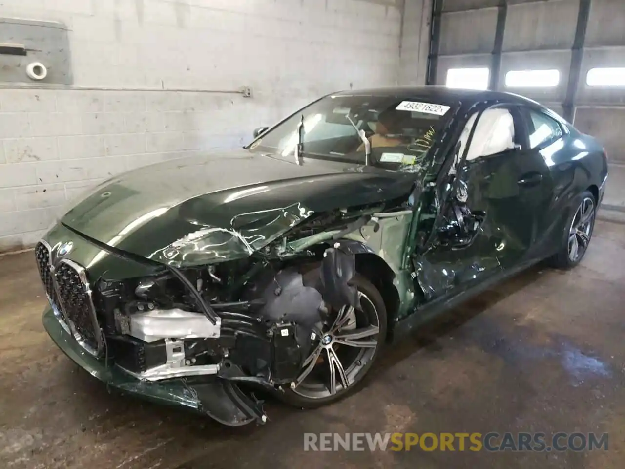 2 Photograph of a damaged car WBA73AP04NCJ71872 BMW 4 SERIES 2022