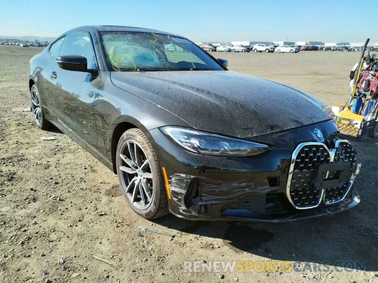 1 Photograph of a damaged car WBA73AP07NCH86127 BMW 4 SERIES 2022