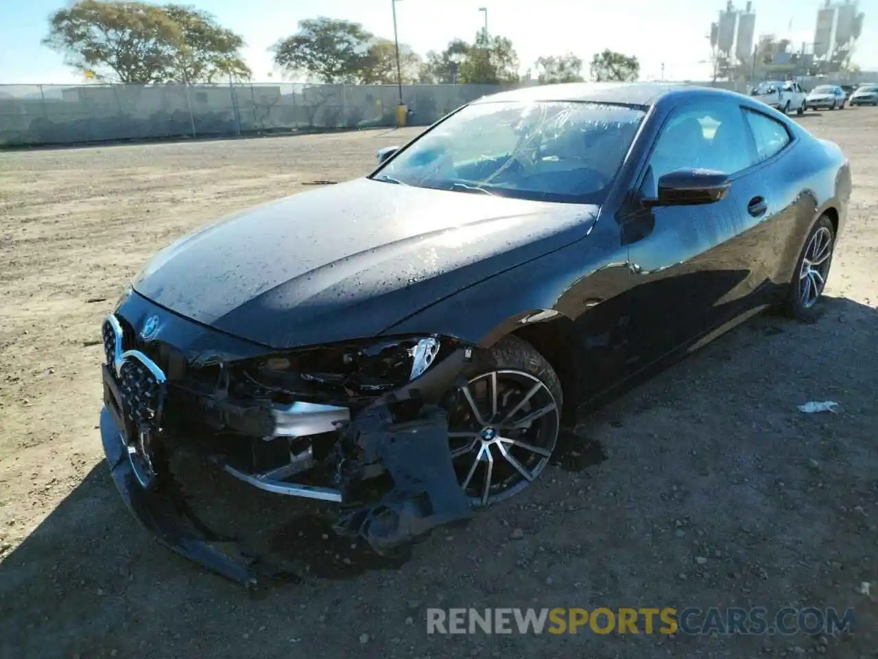 2 Photograph of a damaged car WBA73AP07NCH86127 BMW 4 SERIES 2022