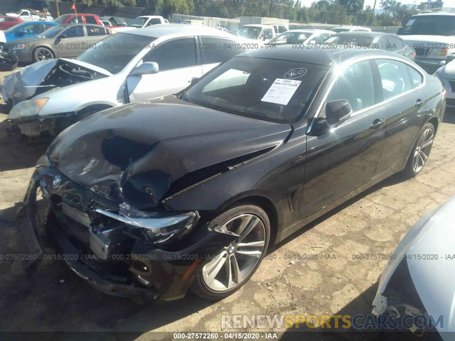 2 Photograph of a damaged car WBA4J1C50KBU67385 BMW 430I 2019