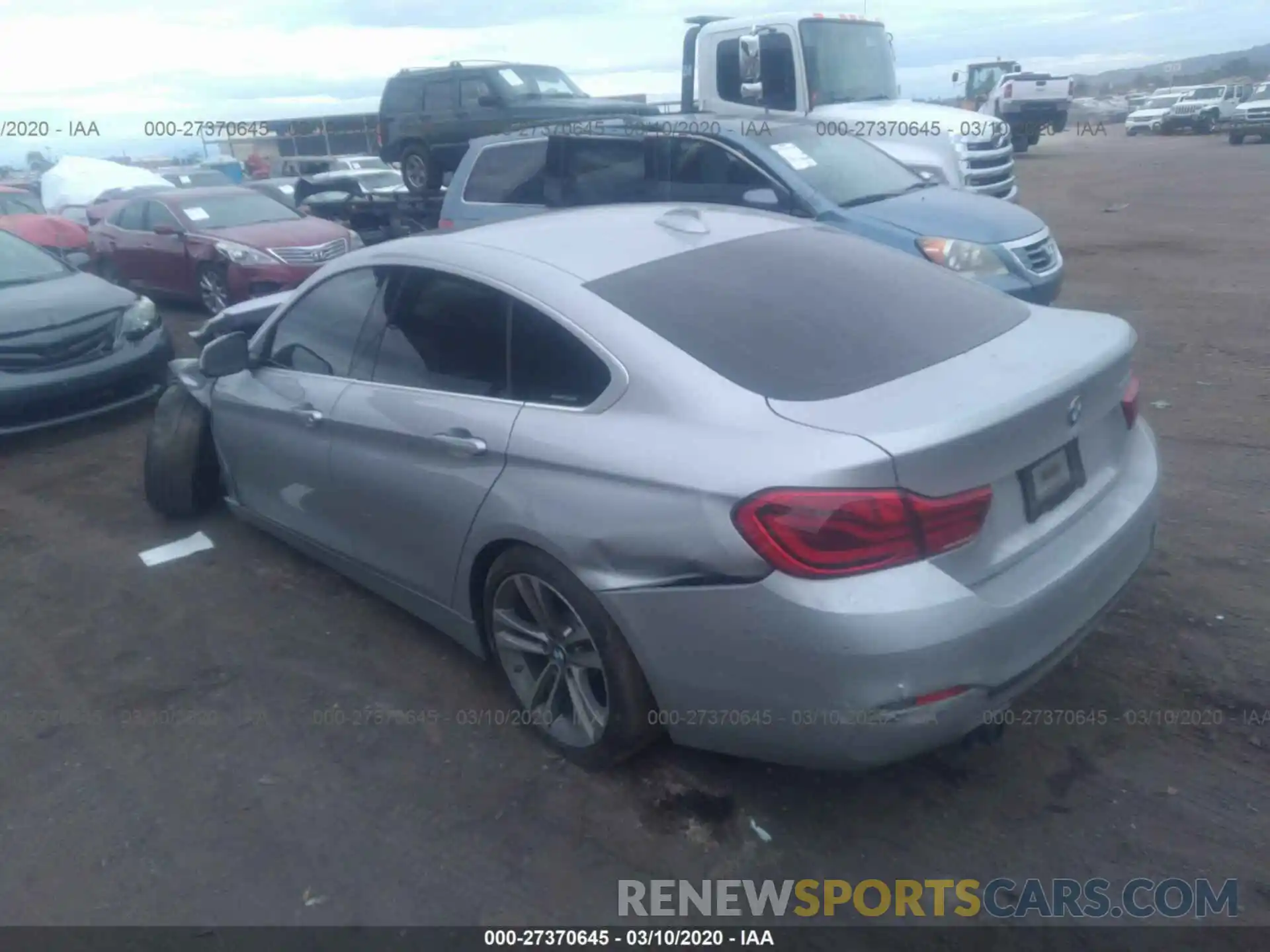 3 Photograph of a damaged car WBA4J1C51KBM13951 BMW 430I 2019