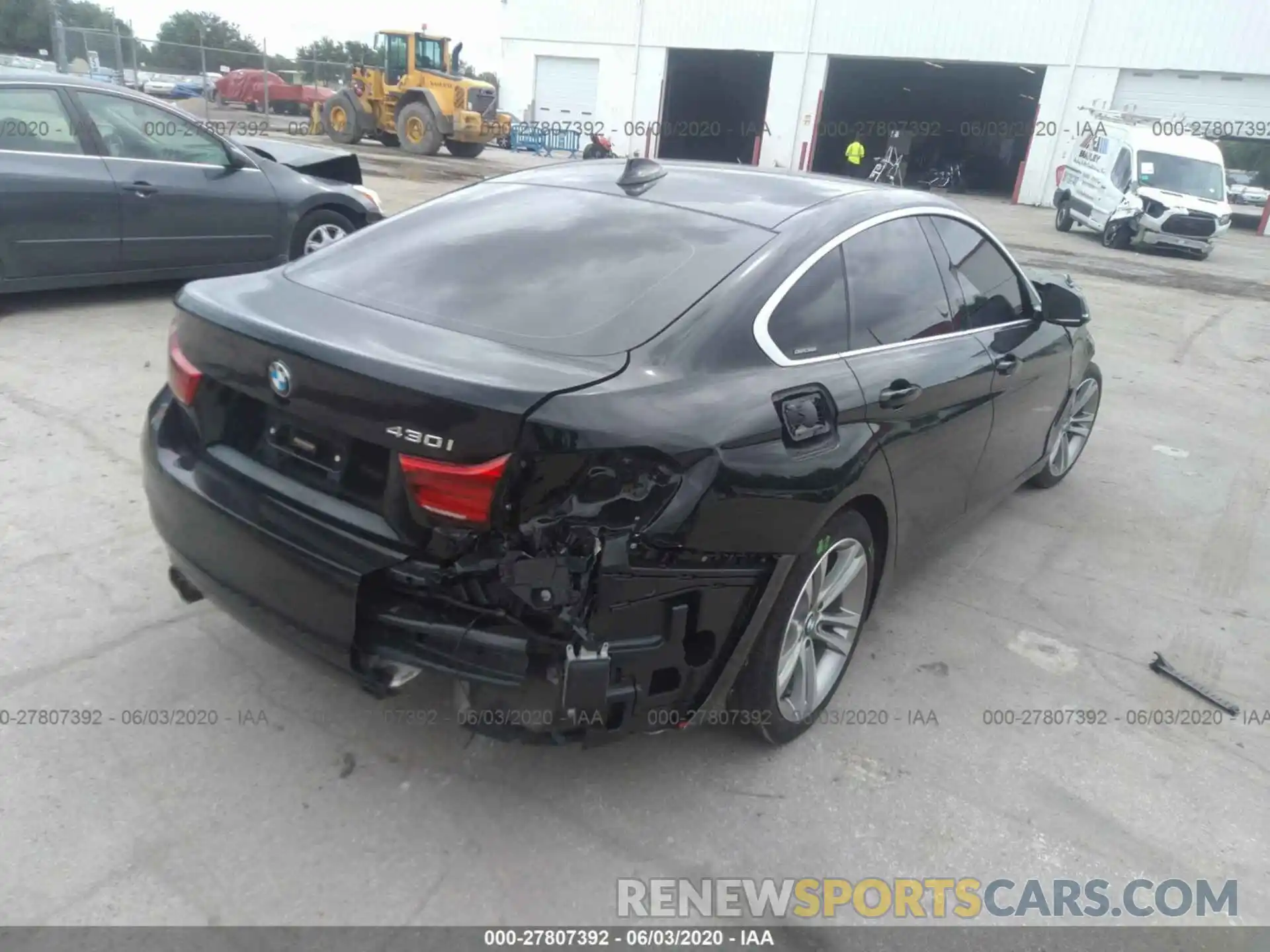 4 Photograph of a damaged car WBA4J1C52KBM14672 BMW 430I 2019