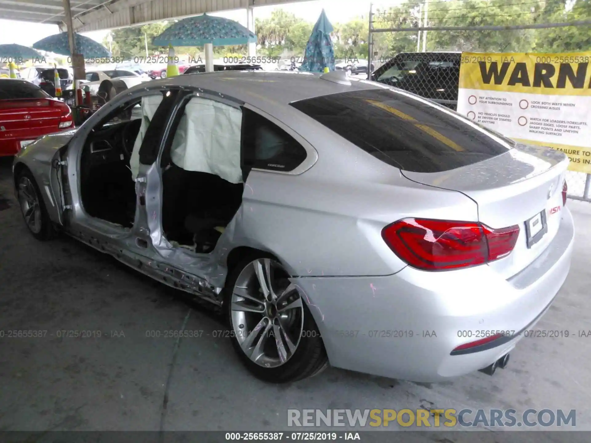 3 Photograph of a damaged car WBA4J1C54KBM13426 BMW 430I 2019