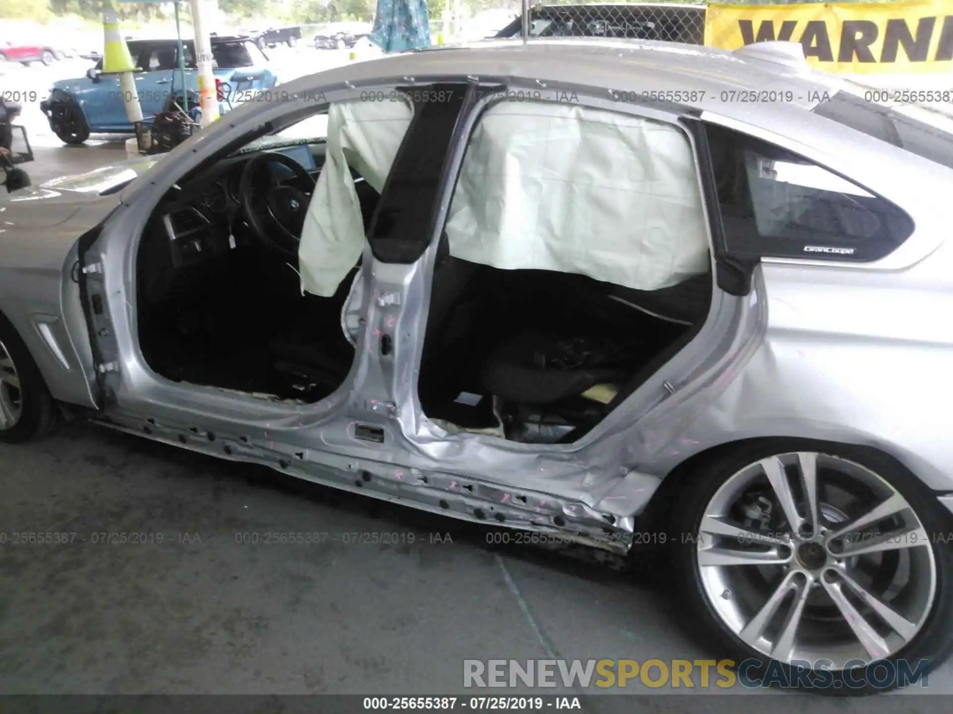 6 Photograph of a damaged car WBA4J1C54KBM13426 BMW 430I 2019