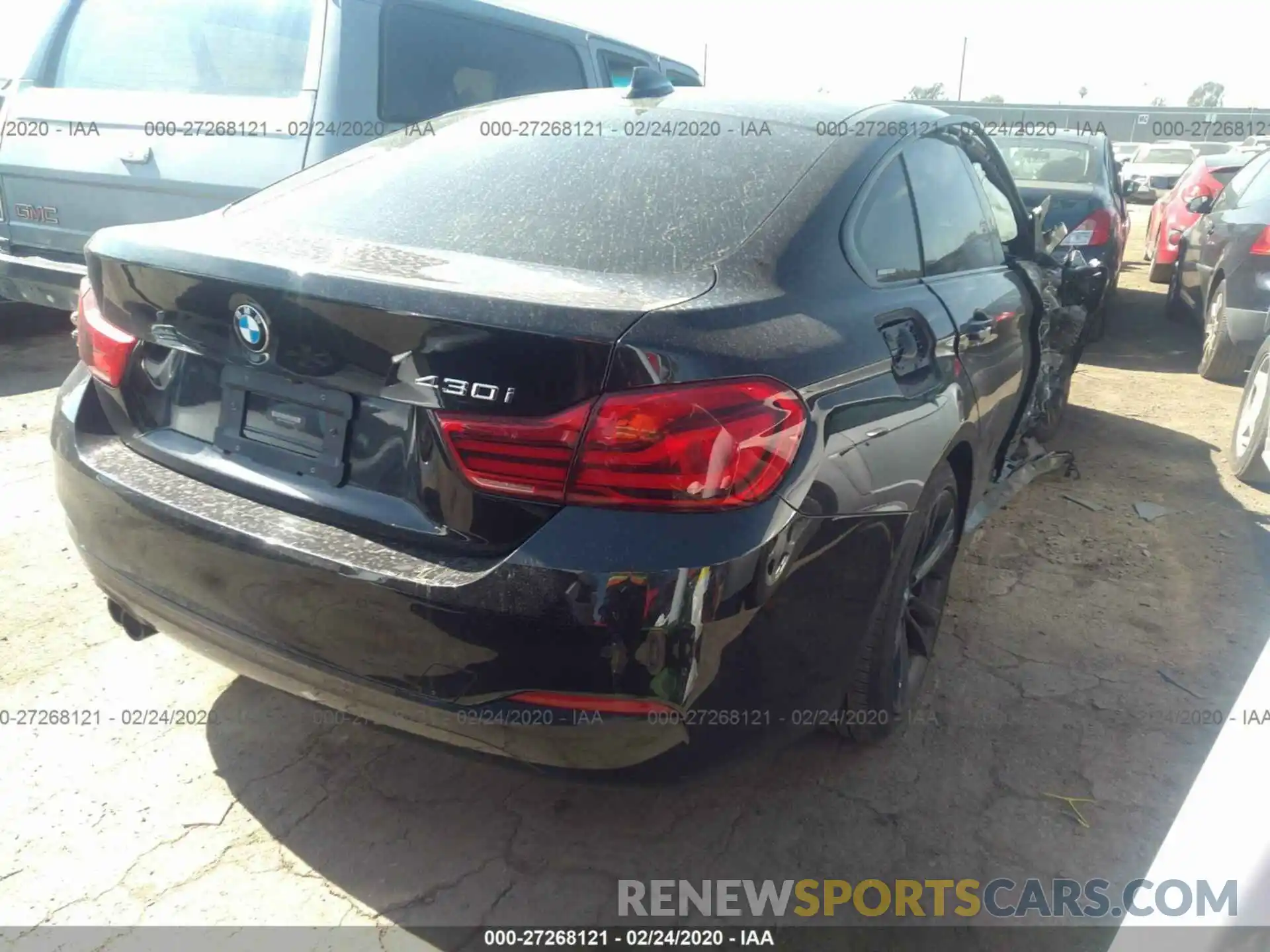 4 Photograph of a damaged car WBA4J1C55KBM13175 BMW 430I 2019