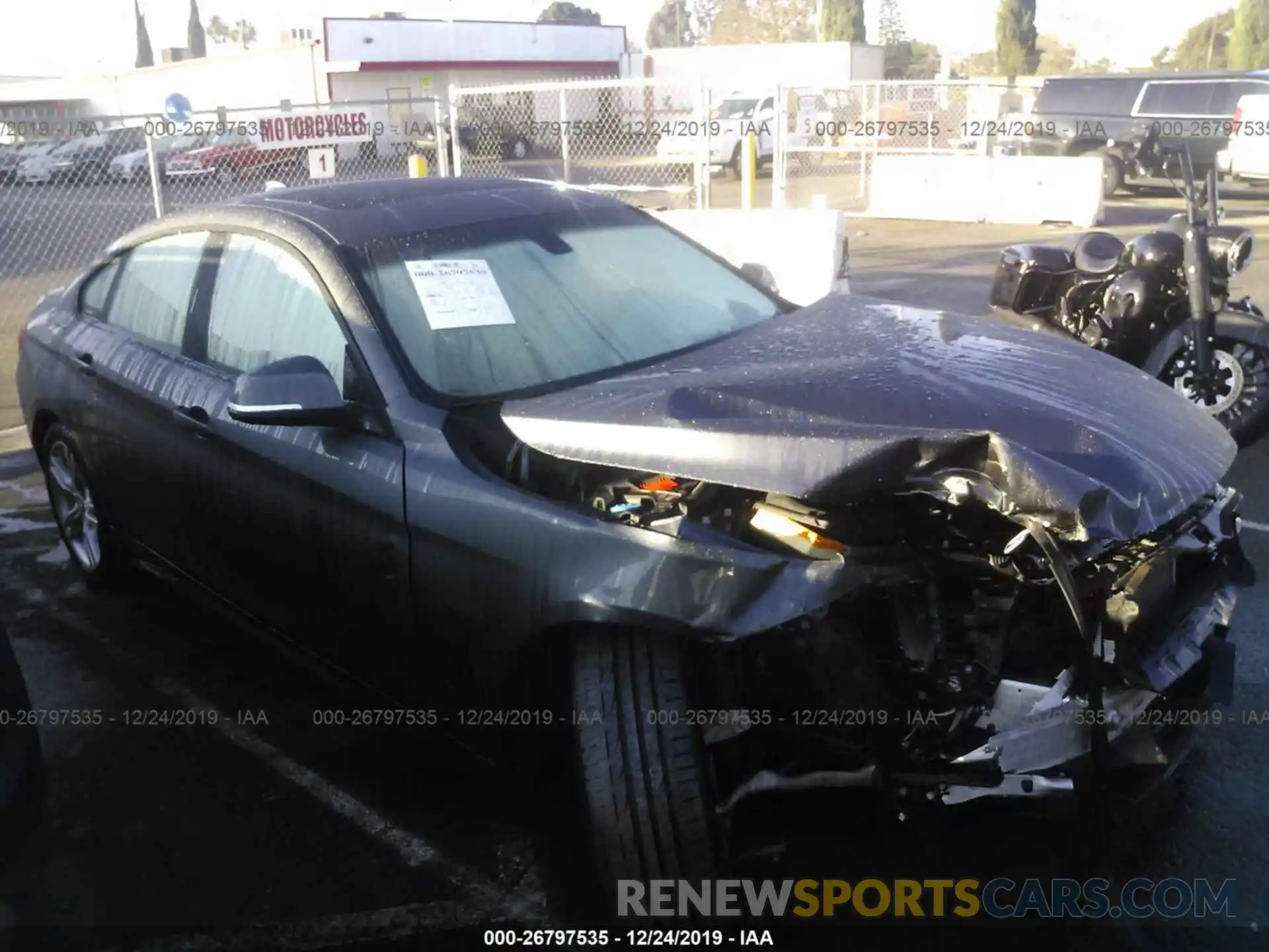 1 Photograph of a damaged car WBA4J1C56KBM12181 BMW 430I 2019