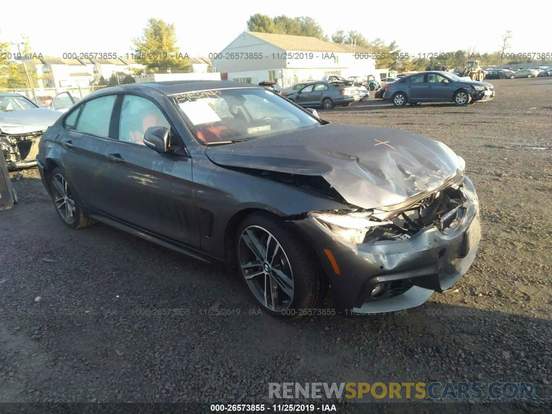 1 Photograph of a damaged car WBA4J1C56KBM17168 BMW 430I 2019