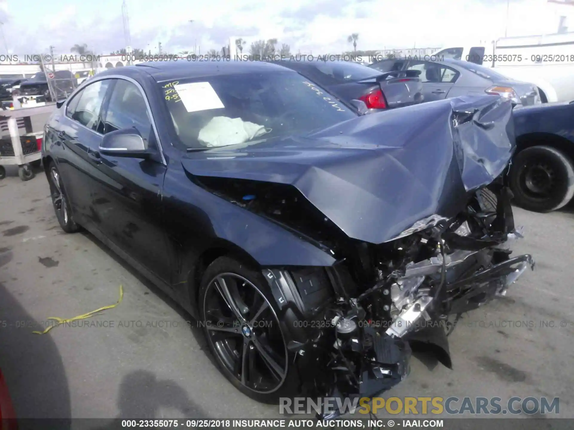 1 Photograph of a damaged car WBA4J1C57KBM12304 Bmw 430i 2019