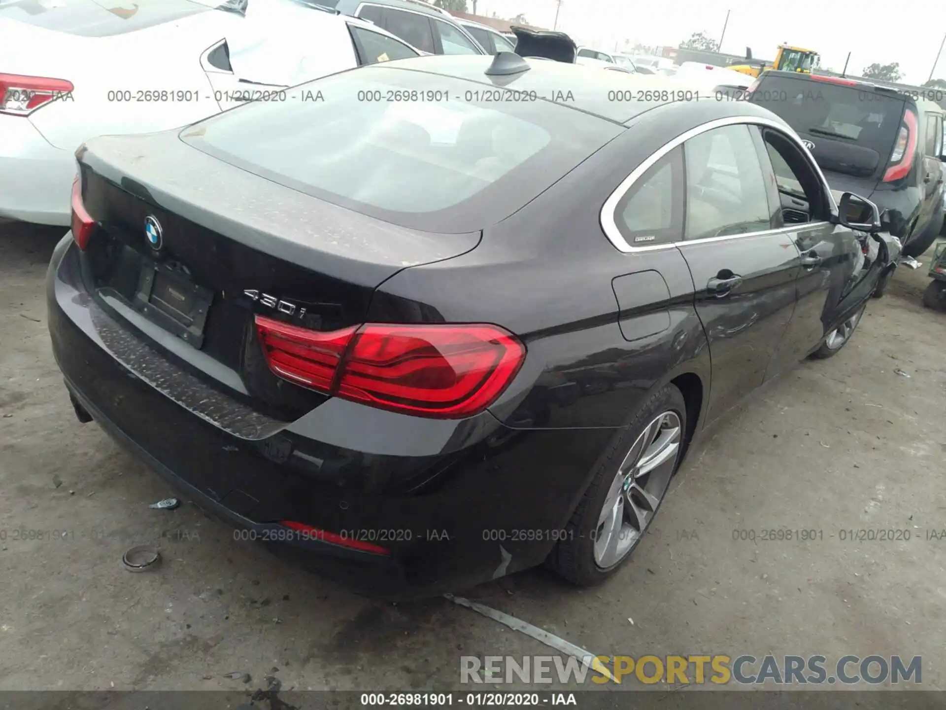 4 Photograph of a damaged car WBA4J1C59KBM13163 BMW 430I 2019