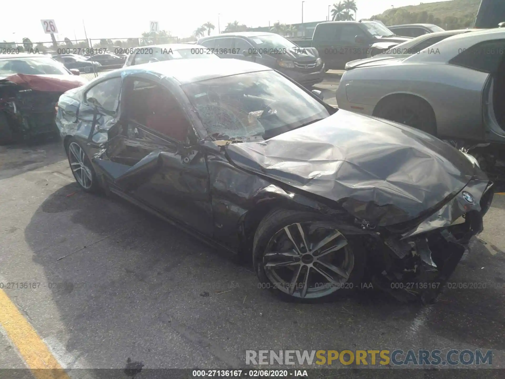 6 Photograph of a damaged car WBA4W3C50KAF92134 BMW 430I 2019