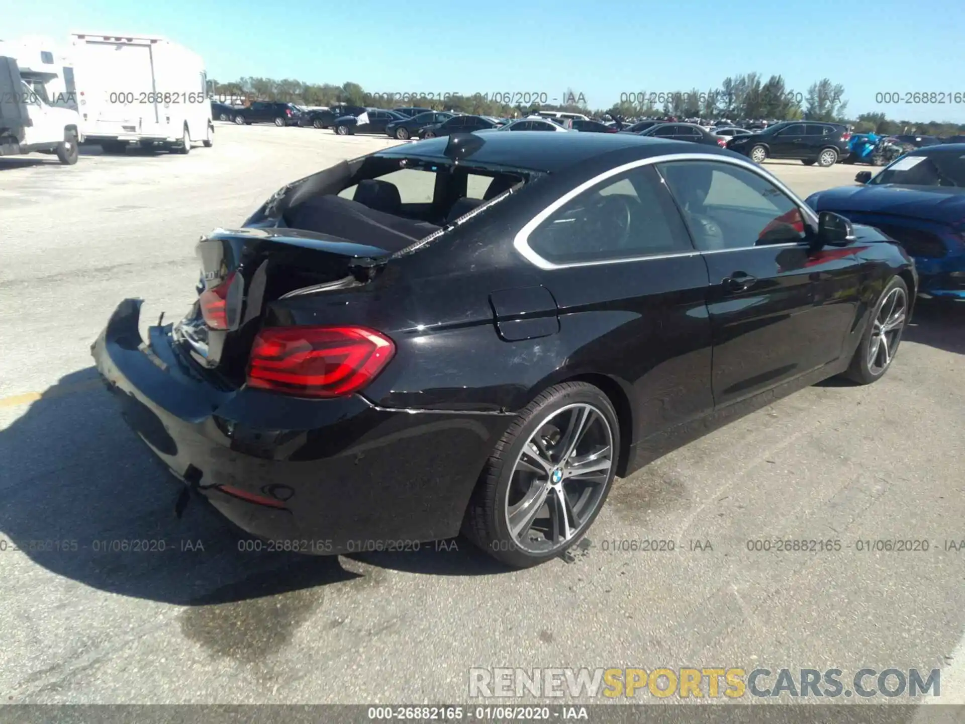 4 Photograph of a damaged car WBA4W3C50KAF92263 BMW 430I 2019