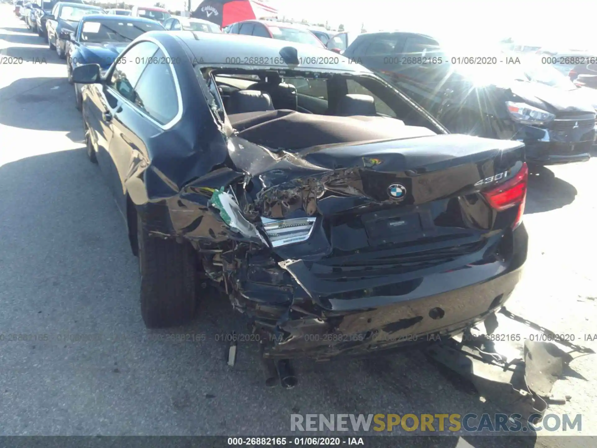 6 Photograph of a damaged car WBA4W3C50KAF92263 BMW 430I 2019