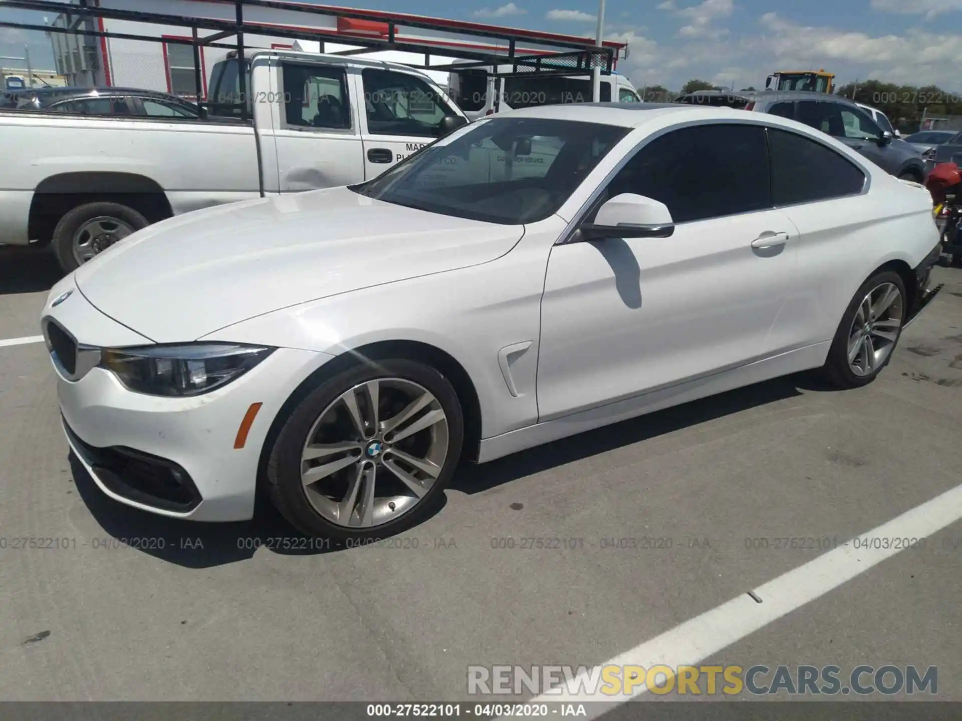 2 Photograph of a damaged car WBA4W3C51KAF91882 BMW 430I 2019